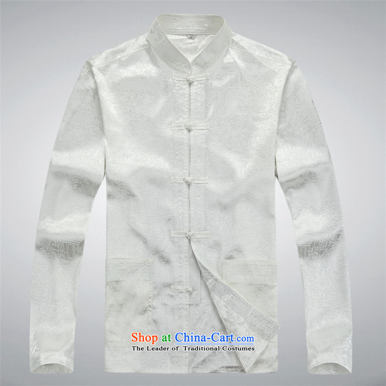 The elderly in the OSCE kyung man long-sleeved Tang Dynasty Large spring and summer package national Han-T-shirt grandfather Kit White XXL kit picture, prices, brand platters! The elections are supplied in the national character of distribution, so action, buy now enjoy more preferential! As soon as possible.