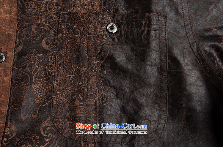 Azzu (azouari) defense men Tang dynasty short-sleeved cloud of incense yarn Chinese Men's Mock-Neck gentleman retro coffee 46 pictures, prices, brand platters! The elections are supplied in the national character of distribution, so action, buy now enjoy more preferential! As soon as possible.
