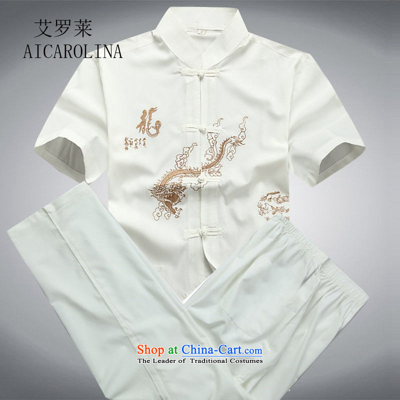 Rollet summer of HIV Tang dynasty in older men Tang Kit casual short-sleeved large relaxd father replacing white kit XXXL, HIV ROLLET (AICAROLINA) , , , shopping on the Internet