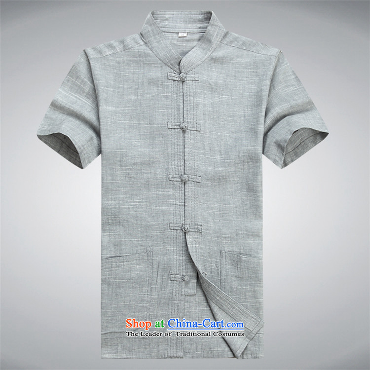 The OSCE, in the summer of beijing older short-sleeved linen Tang Dynasty Chinese father casual kit men Han-morning scene shirt, beige kit S picture, prices, brand platters! The elections are supplied in the national character of distribution, so action, buy now enjoy more preferential! As soon as possible.