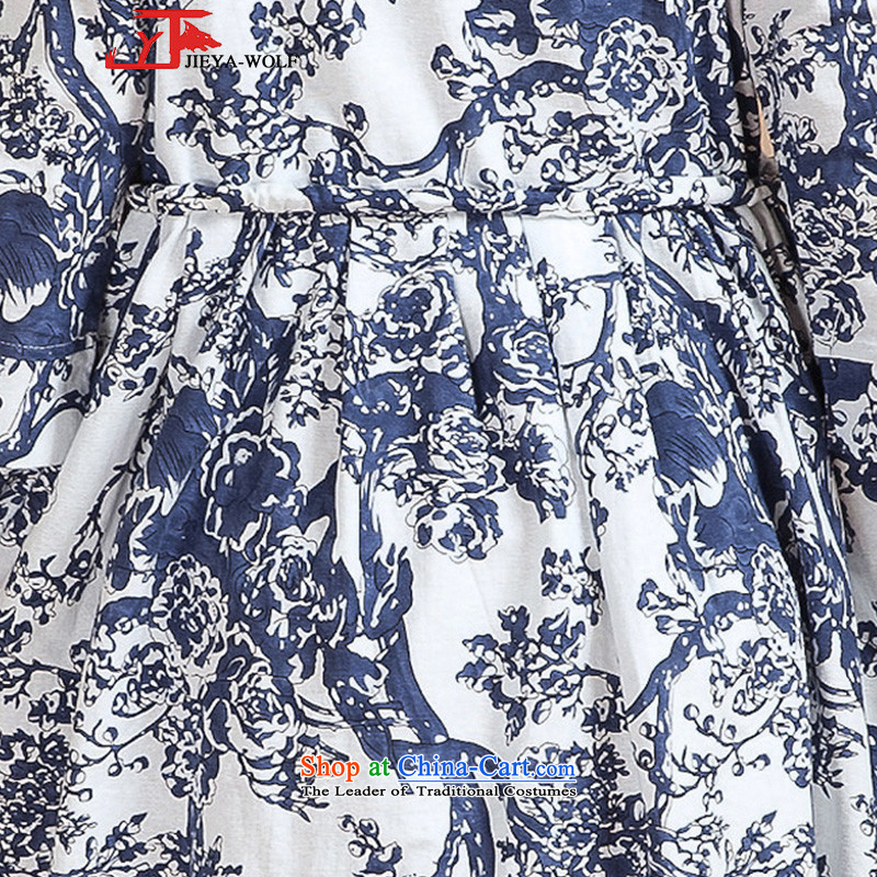 - Wolf JIEYA-WOLF, New Tang Dynasty Short-Sleeve Men's summer cotton linen couple husband and wife work in a stylish, Tang dynasty men, hit two couples mine 1508 175/L,JIEYA-WOLF,,, shopping on the Internet