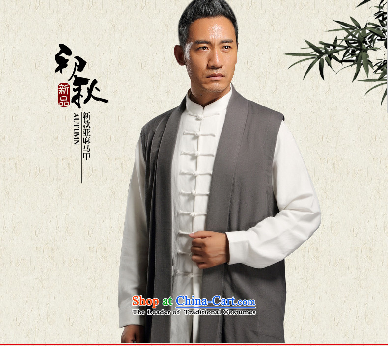 Renowned Tang replacing men China wind loading long-sleeved ethnic Autumn Chinese collar new Chinese tunic tray clip Han-men and Kung Fu shirt White 4XL Photo, prices, brand platters! The elections are supplied in the national character of distribution, so action, buy now enjoy more preferential! As soon as possible.