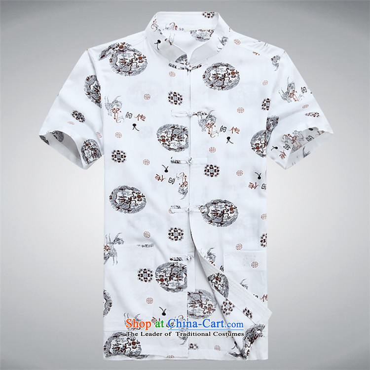 Beijing Summer Europe men short-sleeved shirt Tang dynasty in older men father shirt grandfather ethnic shirt black S picture, prices, brand platters! The elections are supplied in the national character of distribution, so action, buy now enjoy more preferential! As soon as possible.
