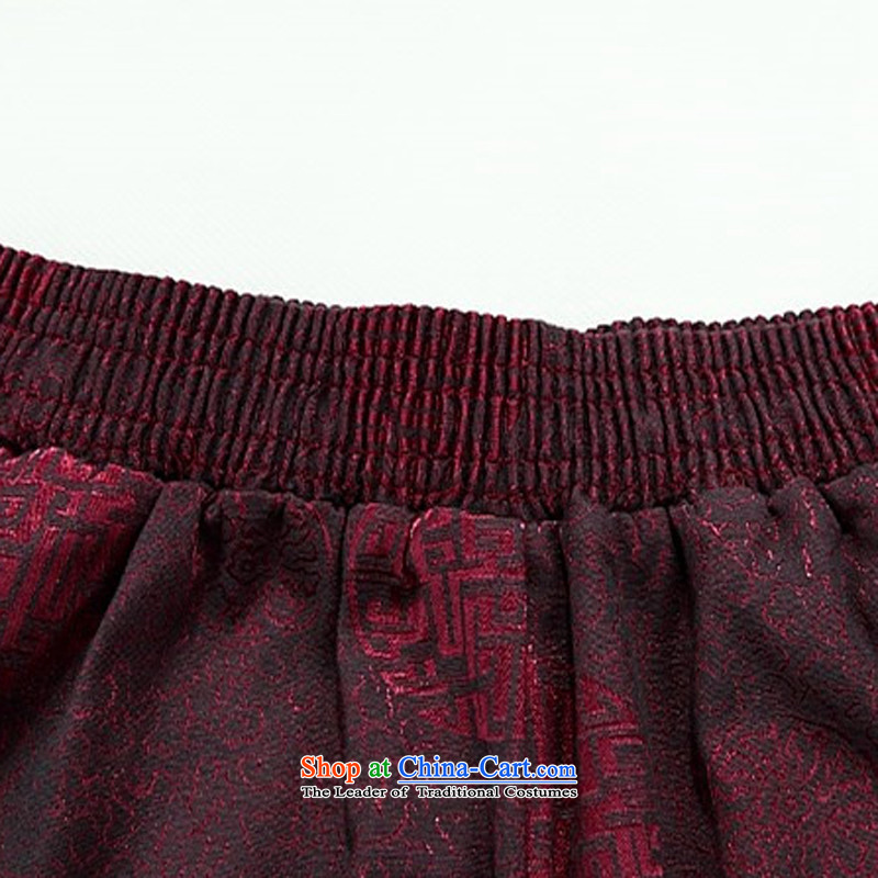 Kanaguri Mouse New China Wind Pants elastic waist Tang straight men casual pants and comfortable red 4xl, kanaguri mouse (JINLISHU) , , , shopping on the Internet