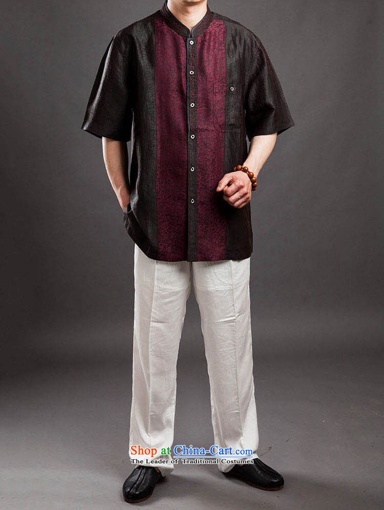 Azzu (azouari) defense men of the cloud of incense Tang dynasty short-sleeved silk Chinese shirt dark red 46 pictures, prices, brand platters! The elections are supplied in the national character of distribution, so action, buy now enjoy more preferential! As soon as possible.