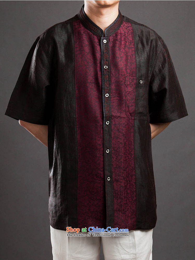 Azzu (azouari) defense men of the cloud of incense Tang dynasty short-sleeved silk Chinese shirt dark red 46 pictures, prices, brand platters! The elections are supplied in the national character of distribution, so action, buy now enjoy more preferential! As soon as possible.