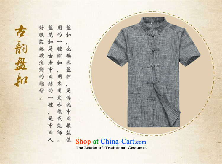 Kanaguri mouse men Tang Dynasty Package short-sleeved shirt summer manually disc detained Chinese national costumes comfortable beige kit XXXL picture, prices, brand platters! The elections are supplied in the national character of distribution, so action, buy now enjoy more preferential! As soon as possible.