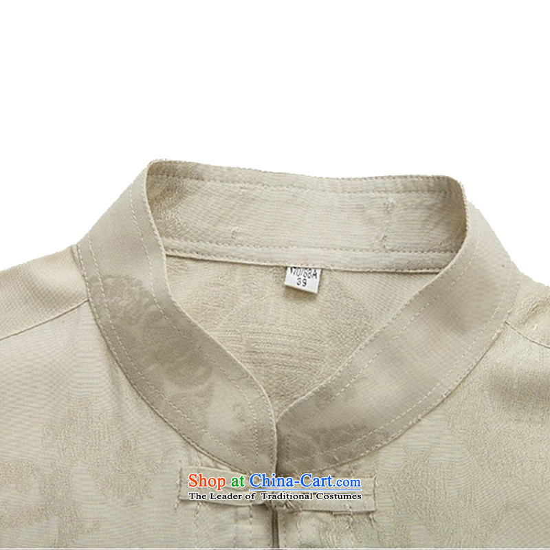 Rollet HIV Tang dynasty in the number of older men and short-sleeved shirt older older persons Summer Package Boxed men dad grandpa blouses blue聽XXL, HIV ROLLET (AICAROLINA) , , , shopping on the Internet