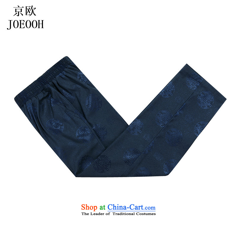 Beijing New Europe China wind of older persons in the Millennium thick elastic waist Tang pants and men casual pants and comfortable blue , L, Putin (JOE OOH) , , , shopping on the Internet