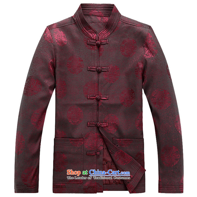 Hiv Rollet China wind men men Tang dynasty long-sleeved Kit Chinese Disc detained a ball-dress red kit XL Photo, prices, brand platters! The elections are supplied in the national character of distribution, so action, buy now enjoy more preferential! As soon as possible.
