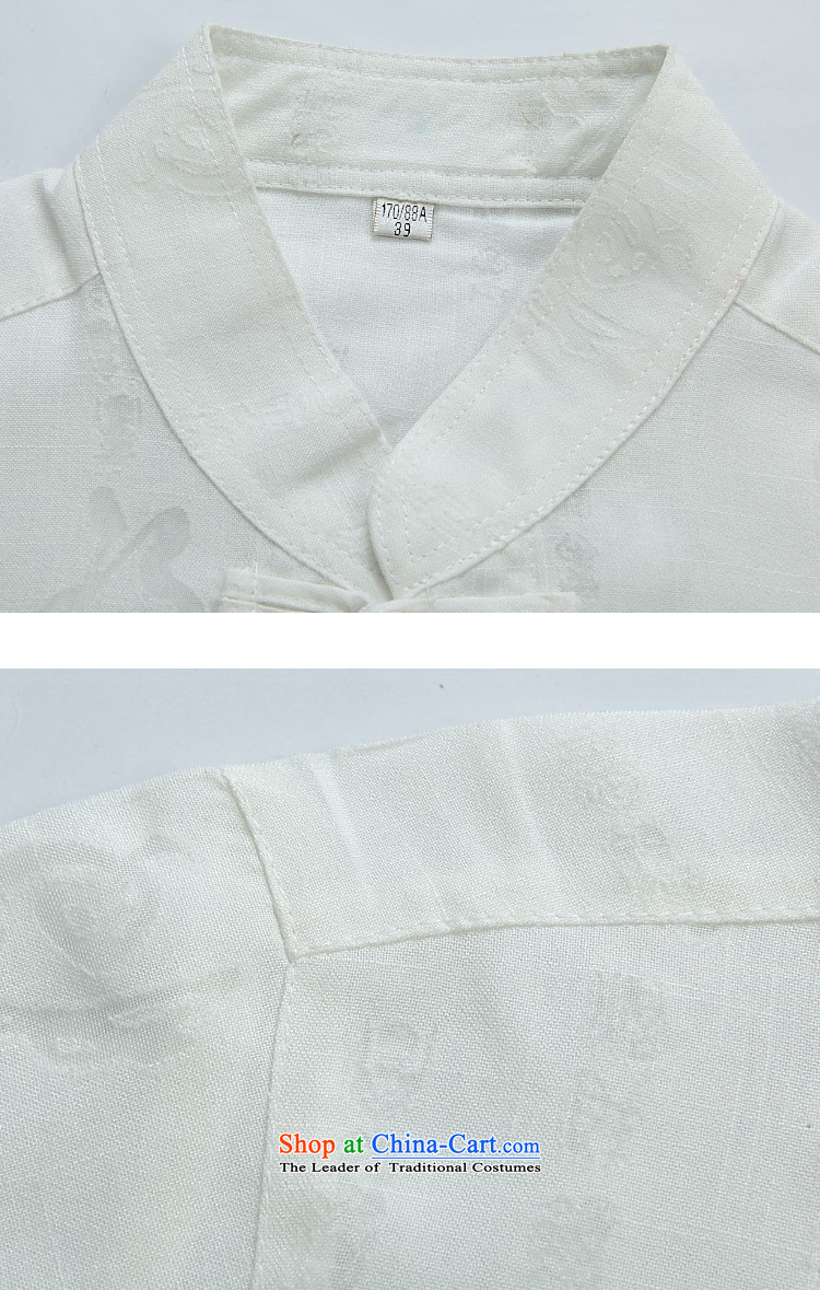 Kyung Nam Mr Tang dynasty OSCE short-sleeve packaged well field cotton linen short-sleeved men Kit Chinese collar Tang dynasty China wind white kit M picture, prices, brand platters! The elections are supplied in the national character of distribution, so action, buy now enjoy more preferential! As soon as possible.