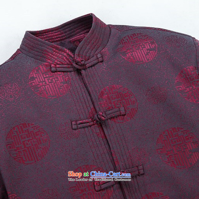 Beijing Europe China wind in national older men Tang dynasty older persons Tang Dynasty Chinese men during the spring and autumn men's brown XL, Putin (JOE OOH) , , , shopping on the Internet