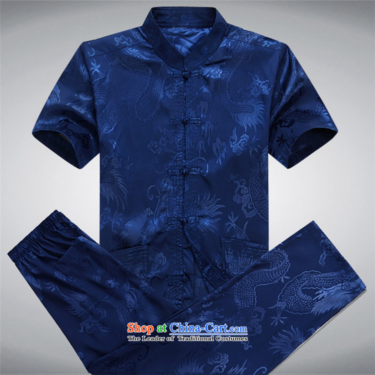 Kanaguri mouse new summer men's Chinese men short-sleeve kit for larger elderly in Tang Dynasty black T-shirt XXL picture, prices, brand platters! The elections are supplied in the national character of distribution, so action, buy now enjoy more preferential! As soon as possible.
