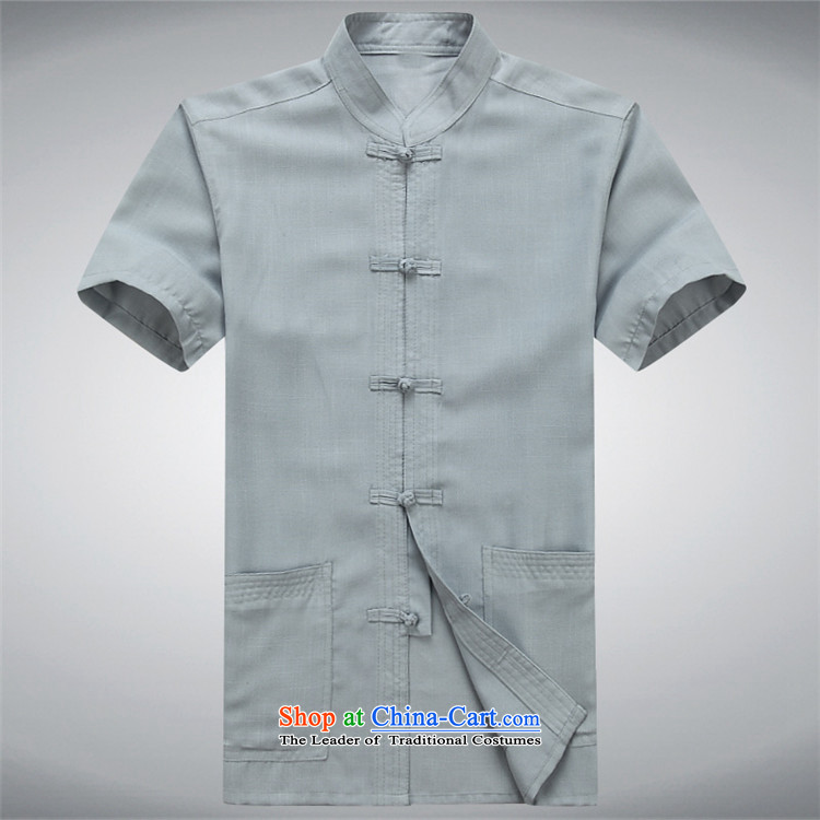 Hiv Rollet Summer China wind men Tang dynasty long-sleeved kit of older persons in the summer summer Chinese men White XXL kit picture, prices, brand platters! The elections are supplied in the national character of distribution, so action, buy now enjoy more preferential! As soon as possible.