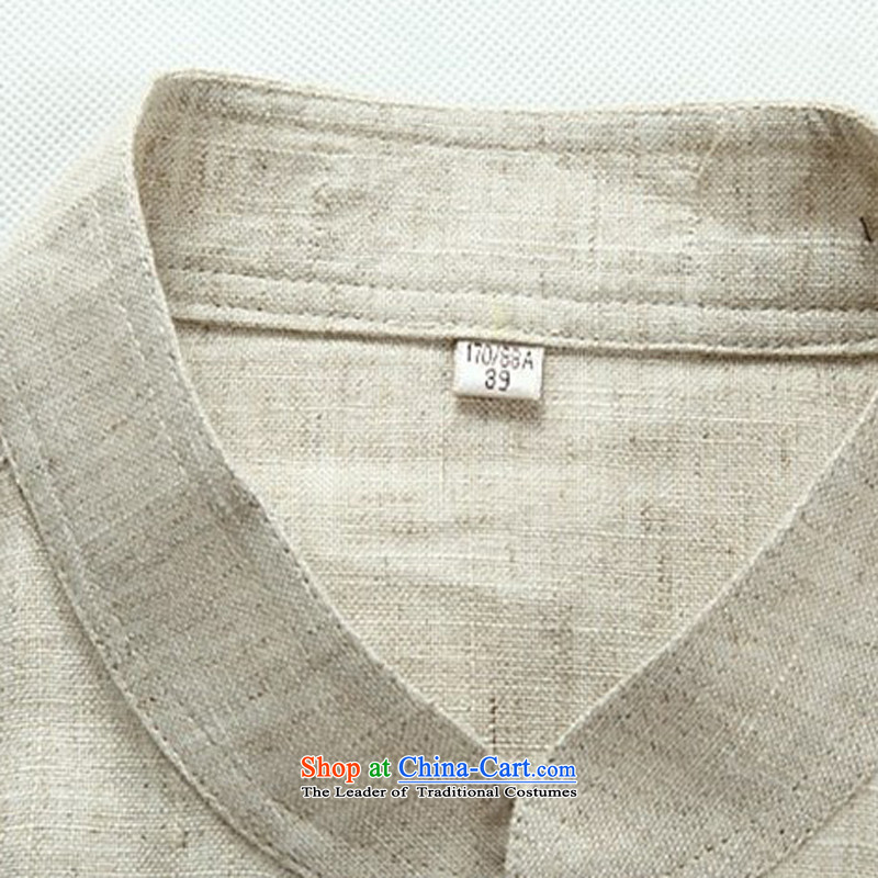 Kanaguri mouse of older persons in the Tang Dynasty Package and long-sleeved shirt men Chinese Tang Jacket coat Tsing gray suit S kanaguri mouse (JINLISHU) , , , shopping on the Internet