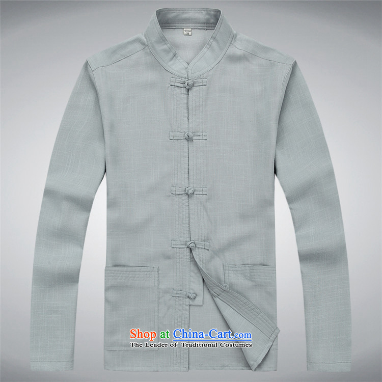 Kanaguri Tang Dynasty Chinese Pan Mouse detained linen long-sleeved sweater shirt gray suit L picture, prices, brand platters! The elections are supplied in the national character of distribution, so action, buy now enjoy more preferential! As soon as possible.
