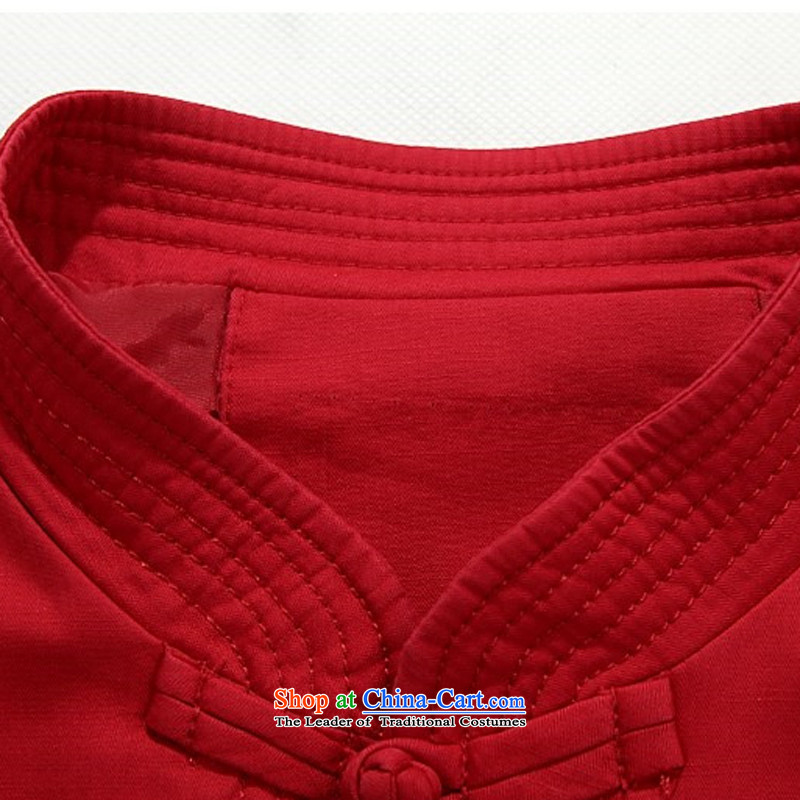 Hiv Rollet of older persons in the Tang dynasty and long-sleeved shirt men Chun men's jacket coat elderly Tang clothes XXL, RED HIV ROLLET (AICAROLINA) , , , shopping on the Internet