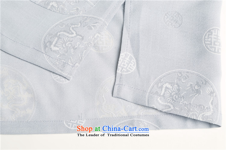 Rollet HIV from older men summer short-sleeved Tang dynasty China National wind load father Chinese collar Leisure Suite White XXL picture, prices, brand platters! The elections are supplied in the national character of distribution, so action, buy now enjoy more preferential! As soon as possible.