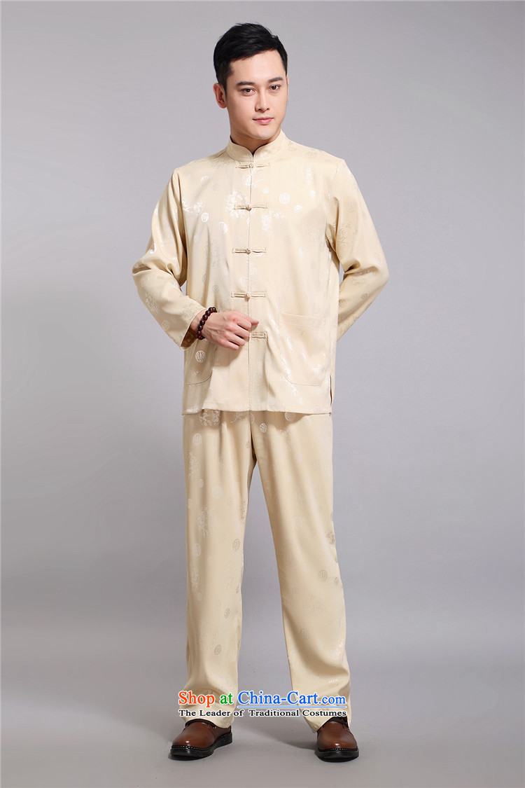 Hiv Rollet 2015 New Tang dynasty and long-sleeved Kit Chinese men in China wind Tang Dynasty Package older XXXL white picture, prices, brand platters! The elections are supplied in the national character of distribution, so action, buy now enjoy more preferential! As soon as possible.
