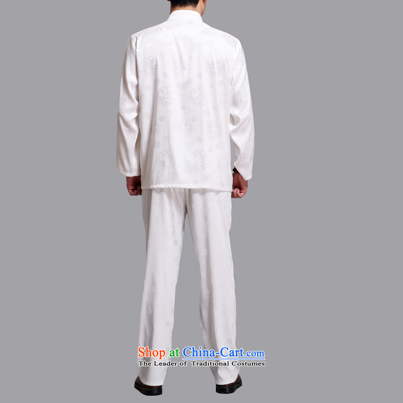 Hiv Rollet 2015 New Tang dynasty and long-sleeved Kit Chinese men in China wind Tang Dynasty Package older white XXXL, HIV ROLLET (AICAROLINA) , , , shopping on the Internet