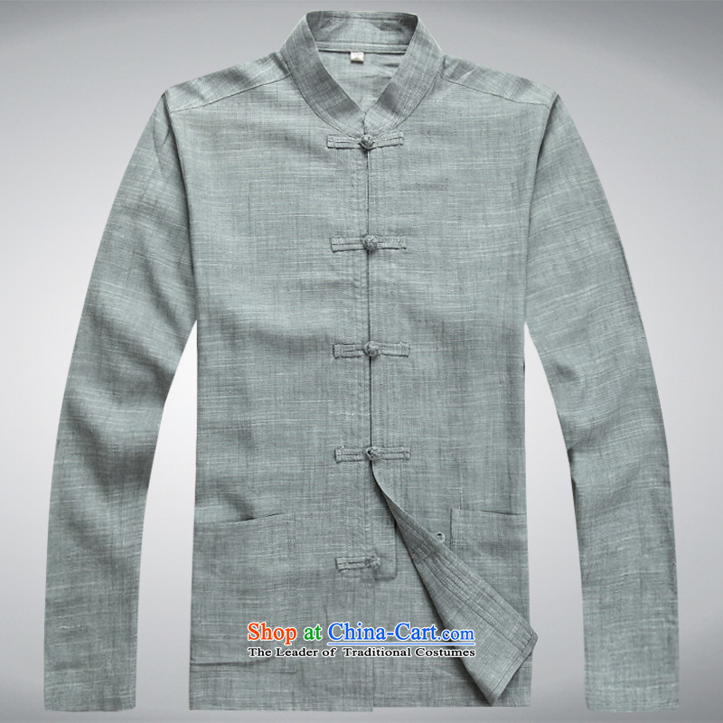 Hiv Rollet spring and summer men Tang Dynasty Package for long-sleeved older Chinese Ethnic Kit Man Kit聽, M, AIDS slate rollet (AICAROLINA) , , , shopping on the Internet