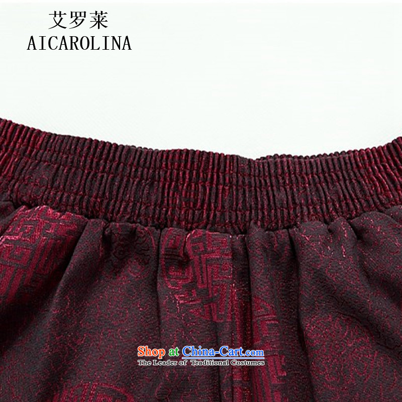 Hiv Rollet Spring and Autumn China Wind Pants men tang of older persons in the casual pants Chinese grandfather trousers red XL, HIV (AICAROLINA ROLLET) , , , shopping on the Internet