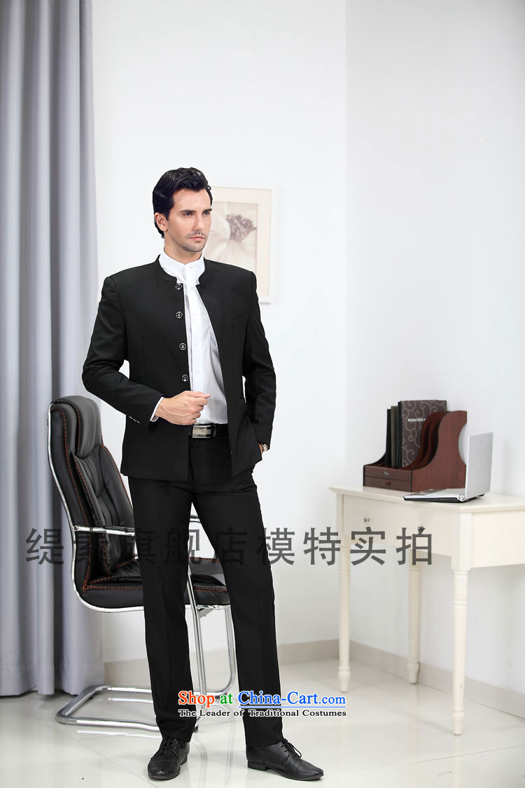As of 2015, the new TISU suits men suit male suite Sau San suits China wind Chinese Young Men's Mock-Neck Chinese tunic replacing the bridegroom single white collar 185/2XL Pants Shirts 34 pictures, prices, brand platters! The elections are supplied in the national character of distribution, so action, buy now enjoy more preferential! As soon as possible.