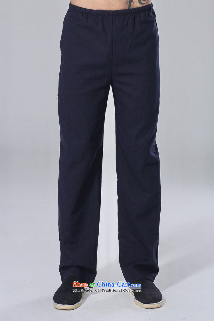 In accordance with the new fuser men of ethnic Chinese improved casual pants elastic waist pure color Tang pants LGD/P0015#  3XL white picture, prices, brand platters! The elections are supplied in the national character of distribution, so action, buy now enjoy more preferential! As soon as possible.