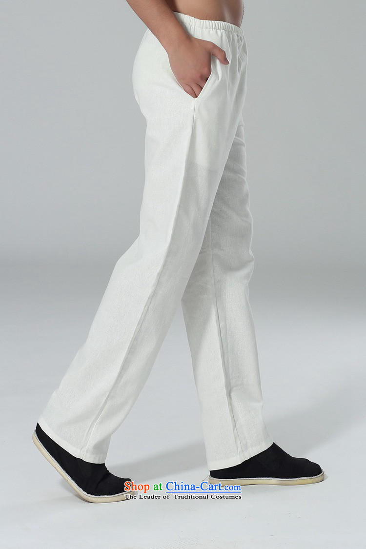 In accordance with the new l love men of ethnic Chinese improved casual pants elastic waist pure color Tang LGD/P0015# pants White XL Photo, prices, brand platters! The elections are supplied in the national character of distribution, so action, buy now enjoy more preferential! As soon as possible.