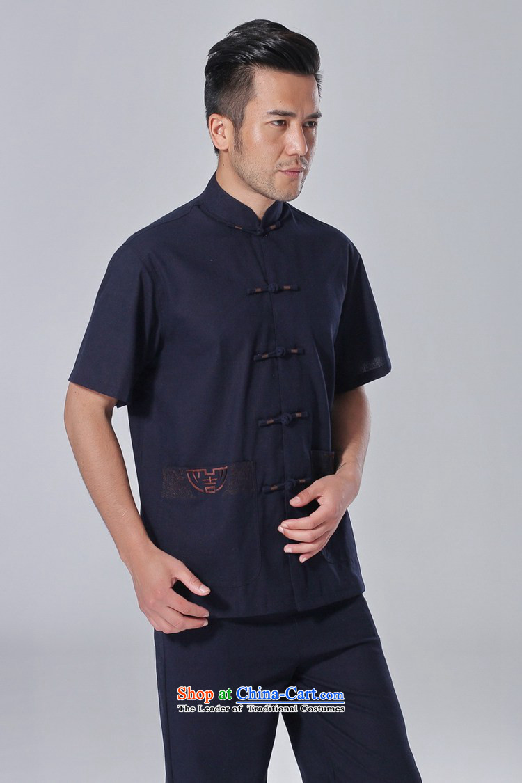 In accordance with the fuser summer trendy new) Older Men's Mock-Neck Shirt embroidery single row detained father boxed short-sleeved blouses Lgd/m0058# Tang -A black M picture, prices, brand platters! The elections are supplied in the national character of distribution, so action, buy now enjoy more preferential! As soon as possible.