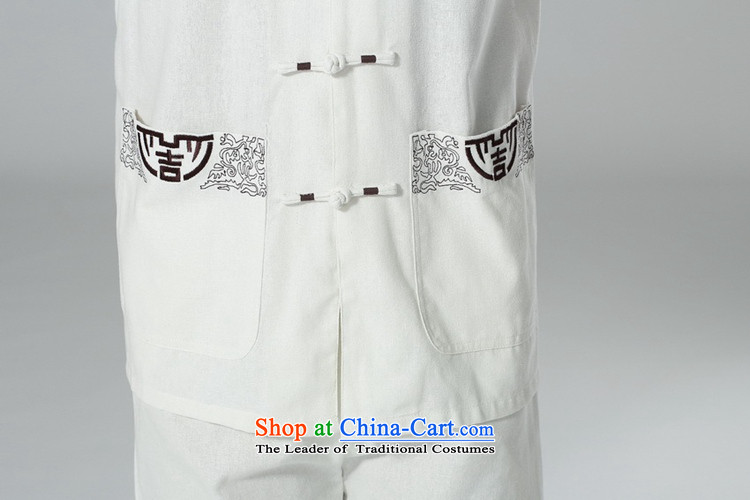 In accordance with the love of a new summer l Men's Mock-Neck Shirt ethnic embroidery single row detained father boxed short-sleeved blouses Lgd/m0058# Tang -A black L picture, prices, brand platters! The elections are supplied in the national character of distribution, so action, buy now enjoy more preferential! As soon as possible.