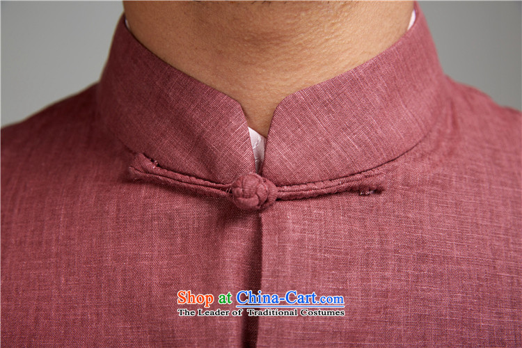 Fudo Aulacese Songs de 2015 new cotton linen china wind Men's Jackets Tang hand-tie of autumn and winter middle-aged men and father replacing Chinese clothing light blue XL Photo, prices, brand platters! The elections are supplied in the national character of distribution, so action, buy now enjoy more preferential! As soon as possible.