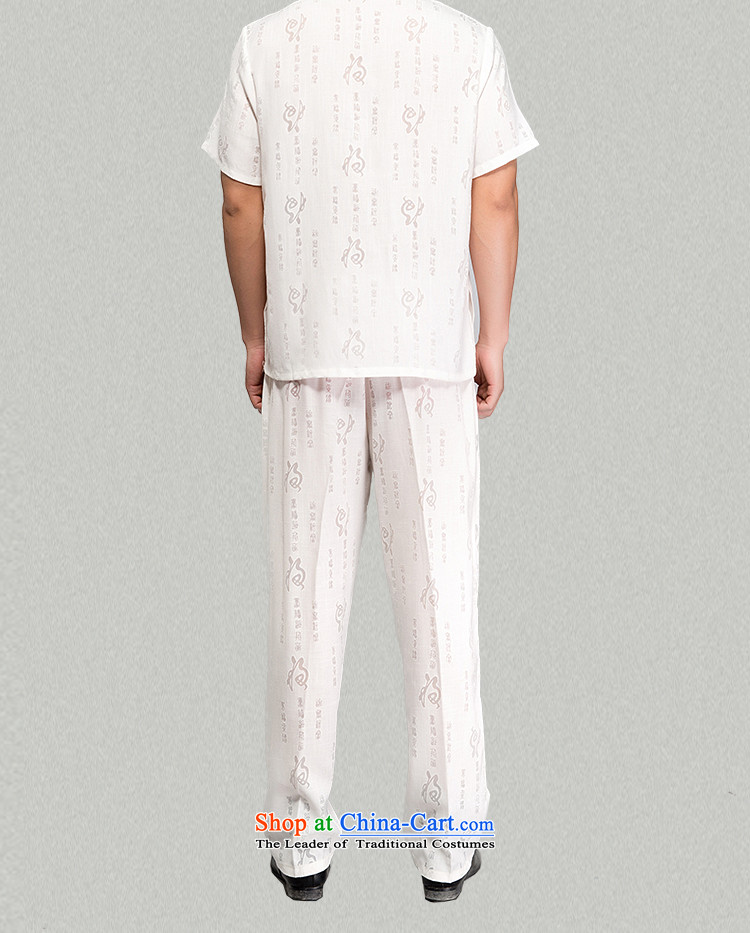 - Wolf JIEYA-WOLF, New Tang dynasty men's short-sleeve kit advanced cotton linen well field in the summer of pure colors of Chinese Wind Up Manually Men with white 180/XL picture, prices, brand platters! The elections are supplied in the national character of distribution, so action, buy now enjoy more preferential! As soon as possible.