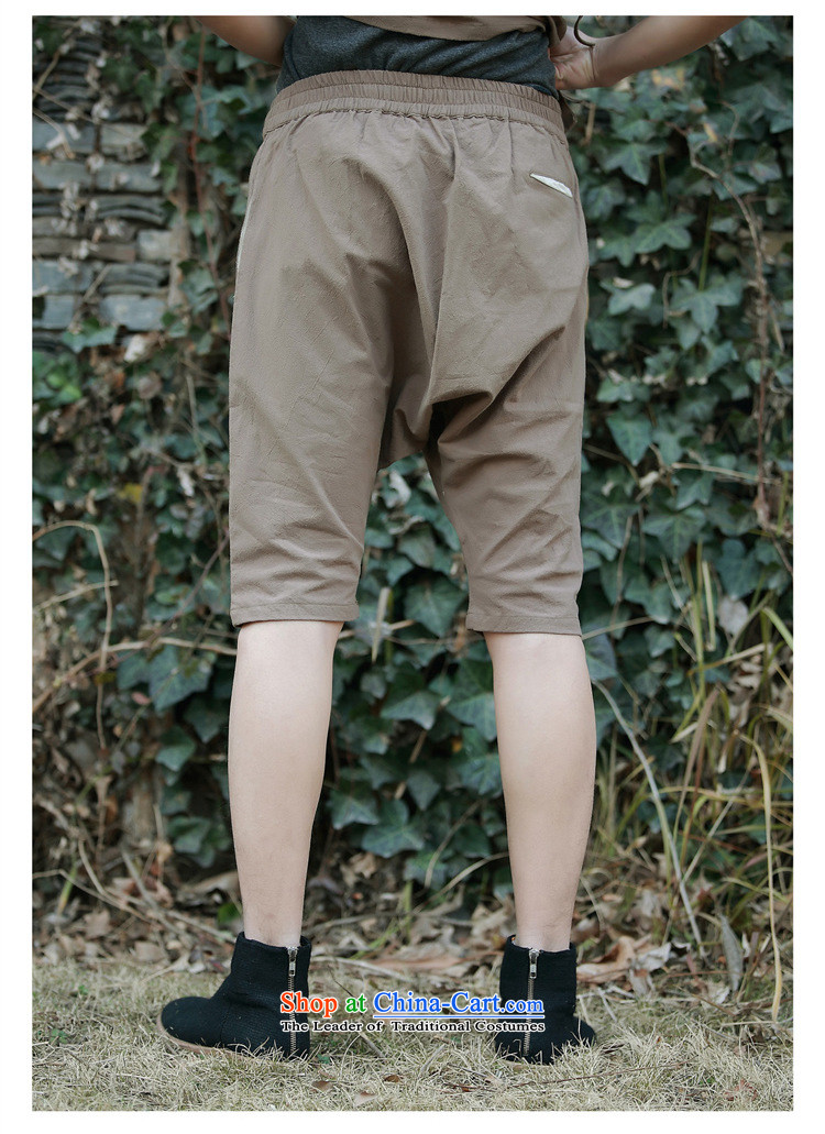 Dan Jie Shi 2015 Date of nostalgia for the men in the flap disc trousers clip cotton linen pants breathable home service jogging homewear Swing Blue L photo shoot, prices, brand platters! The elections are supplied in the national character of distribution, so action, buy now enjoy more preferential! As soon as possible.