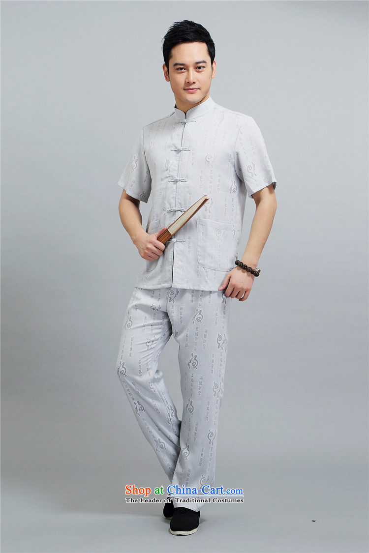 Hiv Rollet middle-aged men Tang dynasty short-sleeve packaged men of older persons in the Han-grandfather replacing men's short-sleeved summer beige XXL/180 picture, prices, brand platters! The elections are supplied in the national character of distribution, so action, buy now enjoy more preferential! As soon as possible.