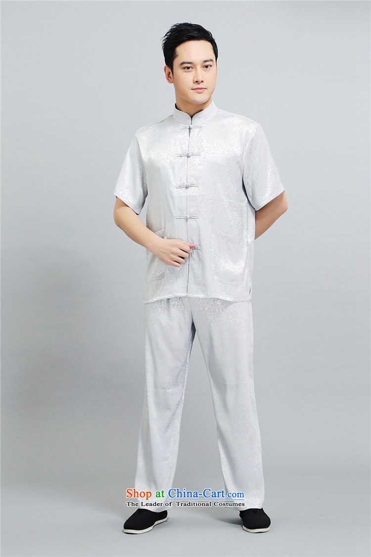 Hiv Rollet summer new national costumes Tang dynasty middle-aged short-sleeve packaged thin golden L/170) pictures, prices, brand platters! The elections are supplied in the national character of distribution, so action, buy now enjoy more preferential! As soon as possible.