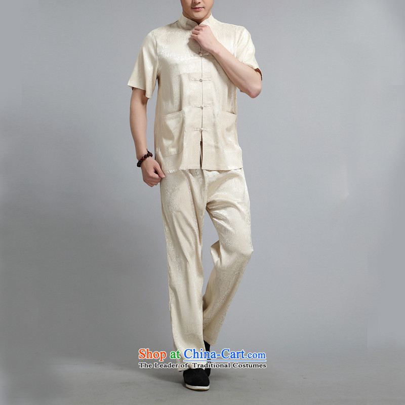 Hiv Rollet summer new national costumes Tang dynasty middle-aged short-sleeve packaged thin, GOLD L/170, HIV ROLLET (AICAROLINA) , , , shopping on the Internet