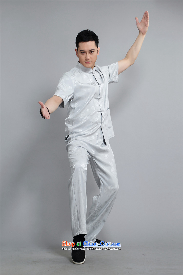 Hiv Rollet 2015 Summer New Tang Dynasty Han-middle-aged men Michael Mak short-sleeve kit national costumes XL/175 gold prices, pictures, brand platters! The elections are supplied in the national character of distribution, so action, buy now enjoy more preferential! As soon as possible.