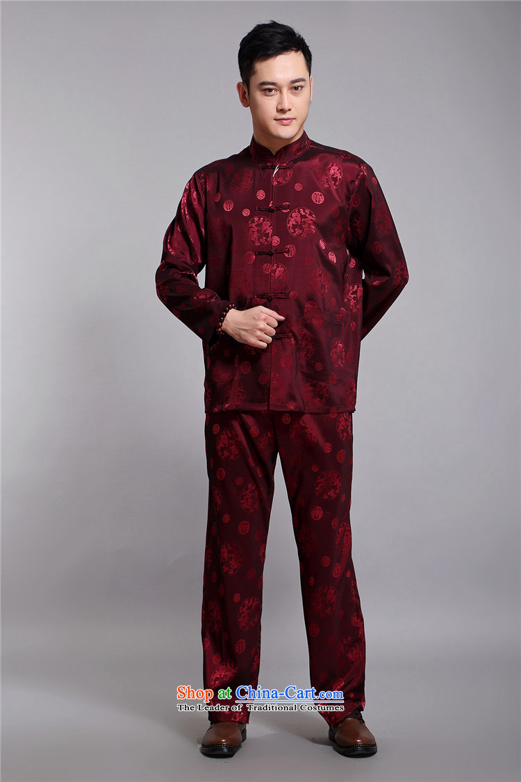 Hiv Rollet spring and summer. Middle-aged men of the new package for long-sleeved blouses elderly men l Tang blue XXL/180 picture, prices, brand platters! The elections are supplied in the national character of distribution, so action, buy now enjoy more preferential! As soon as possible.