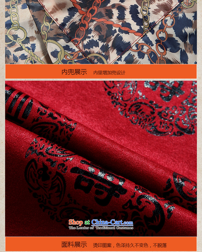 Tang dynasty male long-sleeved cuff winter plus cotton waffle new middle-aged men men Tang dynasty jogs services practice suits Taegeuk service pack installed father birthday feast birthday with fu shou red (winter) Cotton) 170 pictures, prices, brand platters! The elections are supplied in the national character of distribution, so action, buy now enjoy more preferential! As soon as possible.