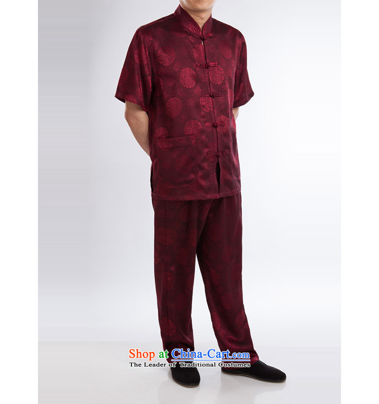 Hundreds of brigade bailv summer stylish thin plate fasteners casual collar short-sleeved comfortable elasticated trousers men's packaged deep red 175 pictures, prices, brand platters! The elections are supplied in the national character of distribution, so action, buy now enjoy more preferential! As soon as possible.