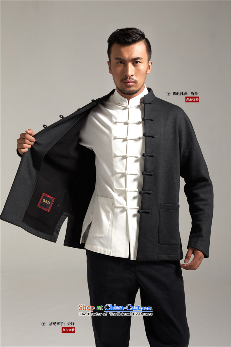 Fudo classy Superior de men Tang dynasty 2015 autumn and winter long-sleeved sweater pure Chinese anti-wrinkle shoulder even older men of the rostrum China wind XXL/180 picture, prices, brand platters! The elections are supplied in the national character of distribution, so action, buy now enjoy more preferential! As soon as possible.