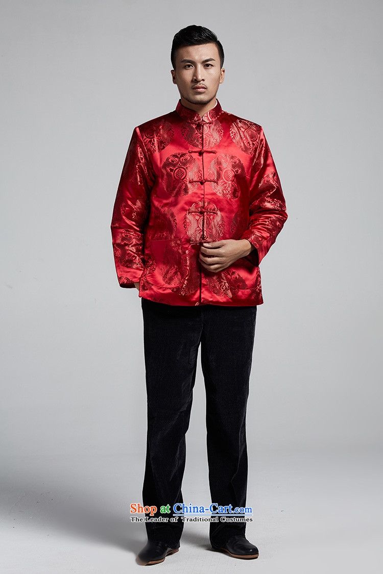 Fudo Lung Chi de 2015 Chinese elderly men Tang dynasty autumn and winter, robe embroidered jacket leisure Chinese clothing black L picture, prices, brand platters! The elections are supplied in the national character of distribution, so action, buy now enjoy more preferential! As soon as possible.