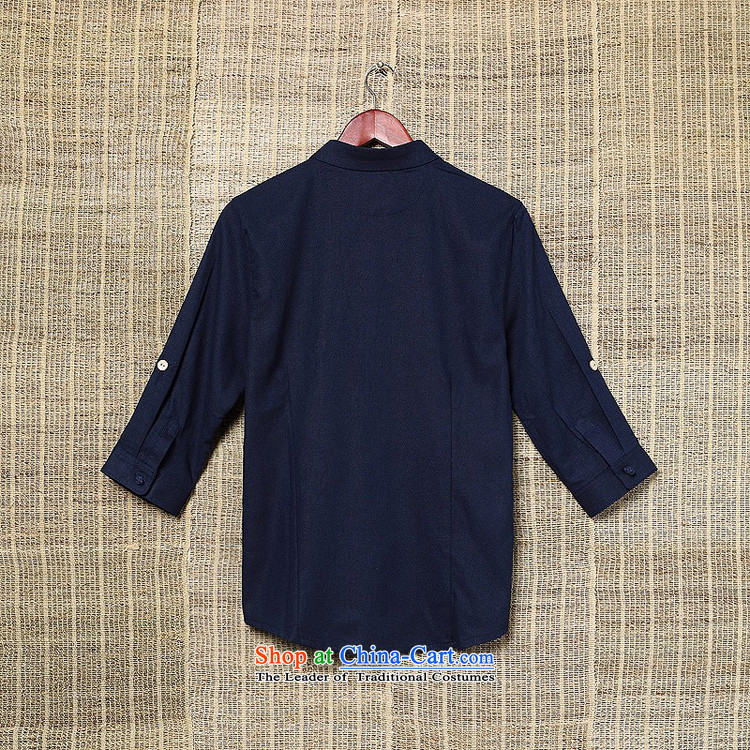 Dan Jie Shi Men summer men Tang dynasty China wind collar disc loose ties in men's shirts older kung fu shirt larger shir 9 color gray rocks , prices, Photo 4XL brand platters! The elections are supplied in the national character of distribution, so action, buy now enjoy more preferential! As soon as possible.