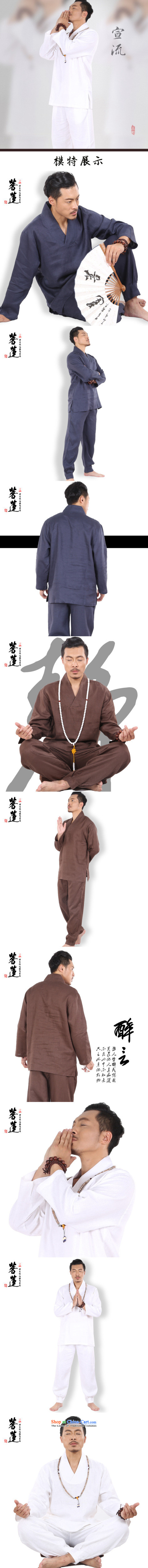 New products offer the Taiwan of Lin linen retro V-Neck meditation ball yoga clothing/men and women of meditation pad service white picture, prices, S brand platters! The elections are supplied in the national character of distribution, so action, buy now enjoy more preferential! As soon as possible.