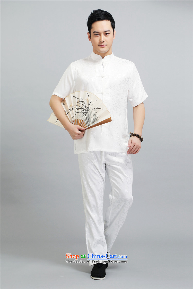 Kyung-ho covered by the new summer Tang dynasty men short-sleeved T-shirt and older persons in the Han-China wind men's short-sleeve kit light gray XXL picture, prices, brand platters! The elections are supplied in the national character of distribution, so action, buy now enjoy more preferential! As soon as possible.