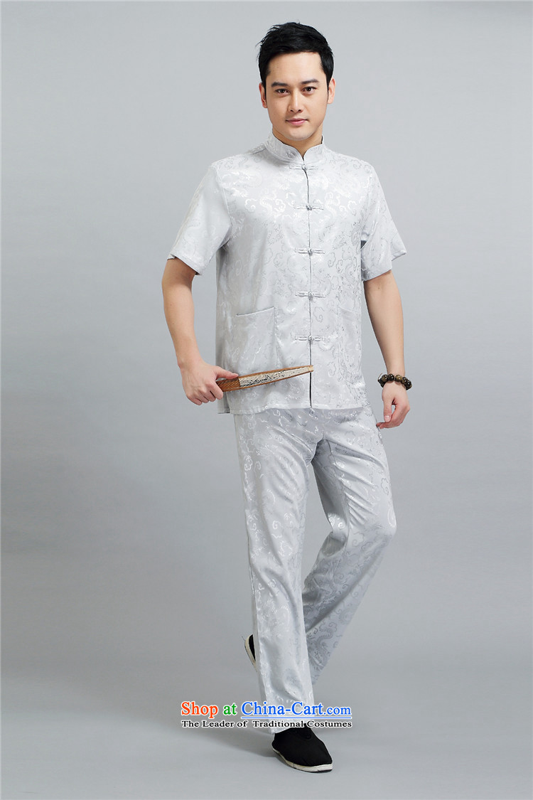 Kyung-ho covered by a new summer, older men Tang dynasty jogs short-sleeved clothing tai chi exercise clothing father grandfather red L picture, prices, brand platters! The elections are supplied in the national character of distribution, so action, buy now enjoy more preferential! As soon as possible.