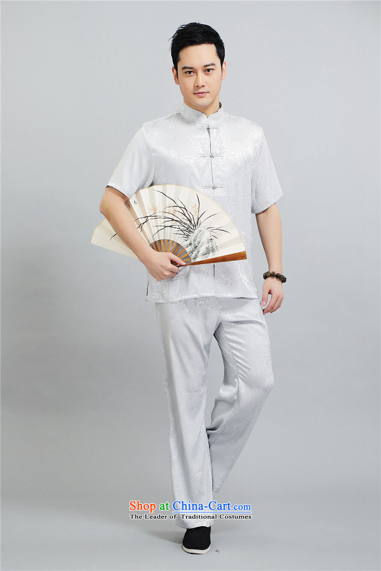 Kyung-ho, Tang dynasty older Short-Sleeve Men national casual shirt summer father Kit White XXL picture, prices, brand platters! The elections are supplied in the national character of distribution, so action, buy now enjoy more preferential! As soon as possible.