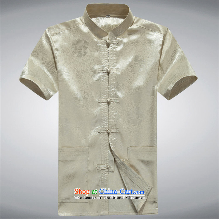 Hiv middle-aged men rollet short-sleeved Tang dynasty China wind middle-aged men short-sleeved blouses Tang XXXL white picture, prices, brand platters! The elections are supplied in the national character of distribution, so action, buy now enjoy more preferential! As soon as possible.
