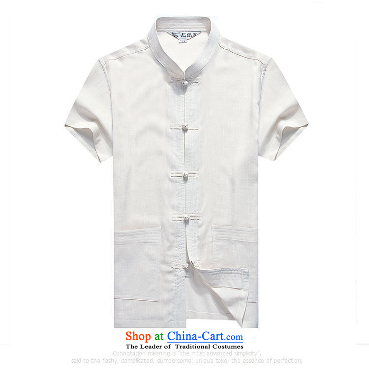 The OSCE, 2015 summer, middle-aged lemonade men Tang Dynasty Chinese shirt and solid color linen minimalist collar short-sleeved shirt cotton linen large gray blouse leisure 170 pictures, prices, brand platters! The elections are supplied in the national character of distribution, so action, buy now enjoy more preferential! As soon as possible.